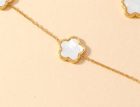 Five-petal Flower Necklace