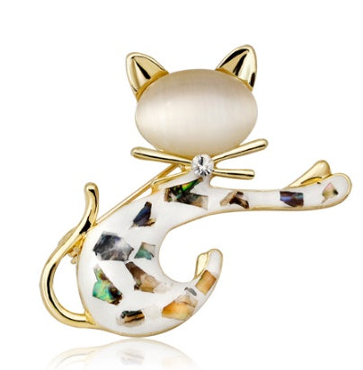 Cat Brooch