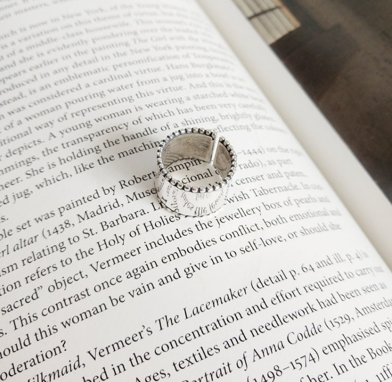 Sterling Silver Trendy Ring