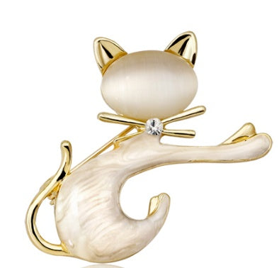 Cat Brooch