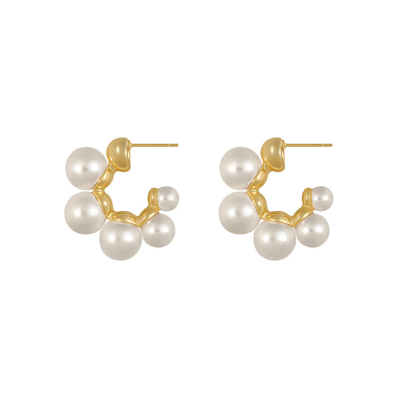 Korean Style Pearl Earrings