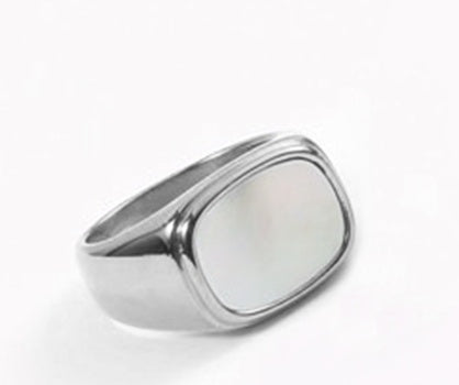 white Stone Fashion Ring